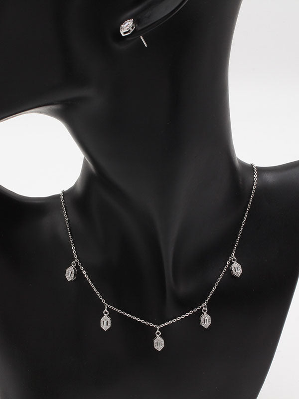 طقم تشوكر انيق زركون اطقم new