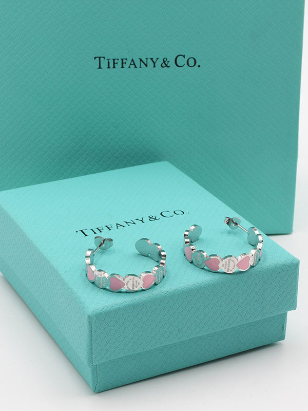 حلق تيفاني سيركل هارت تيفاني حلق tiffany