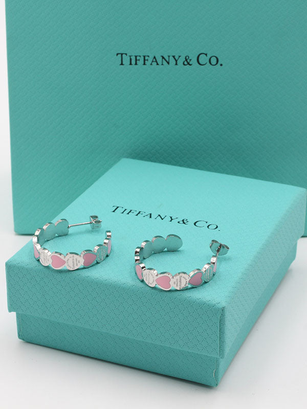 حلق تيفاني سيركل هارت تيفاني حلق tiffany