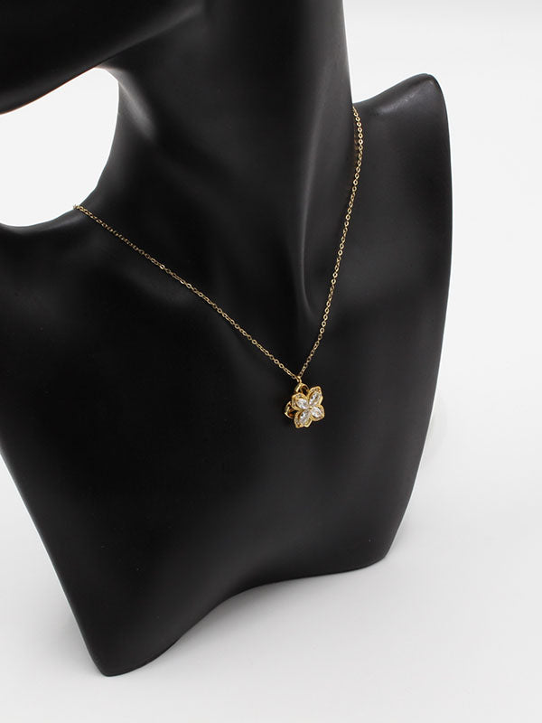 سلسال ورده زركون دوار متحرك سلسال jewel