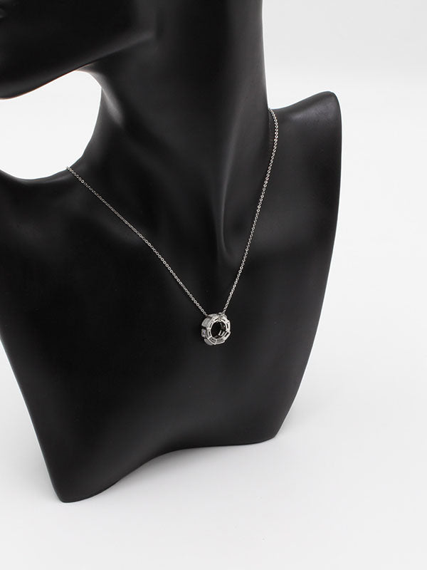 سلسال مدور شيل ابيض سلسال jewel