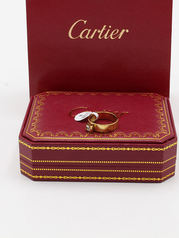 خاتم كارتير سوليتير لوقو خواتم CARTIER