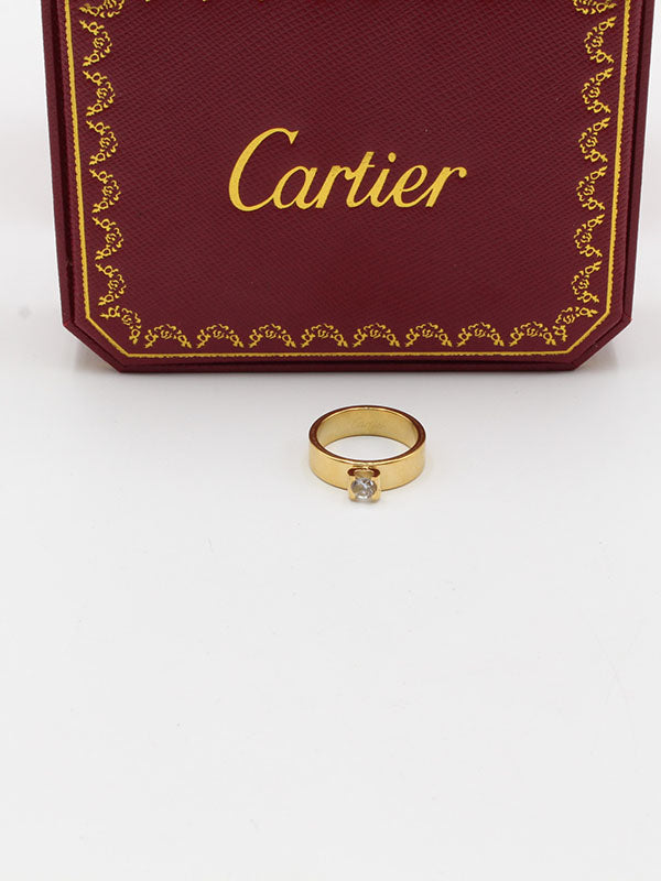 خاتم كارتير سوليتير لوقو خواتم CARTIER