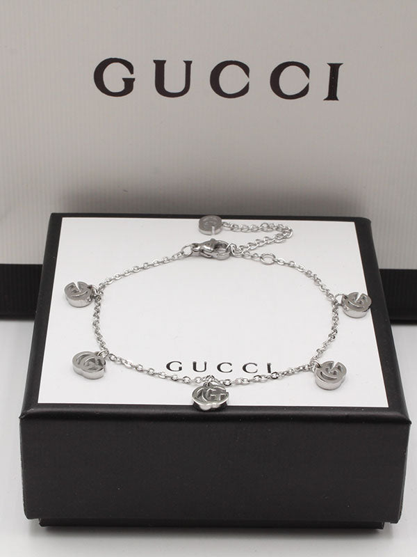 اساور قوتشي ناعمة اسواره gucci فضي