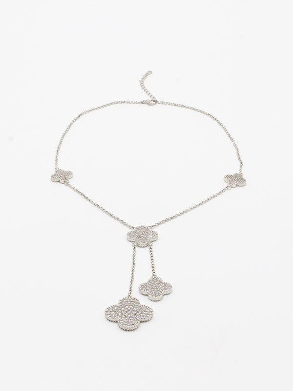 سلسال فان كليف زركون سهره سلسال van cleef فضي