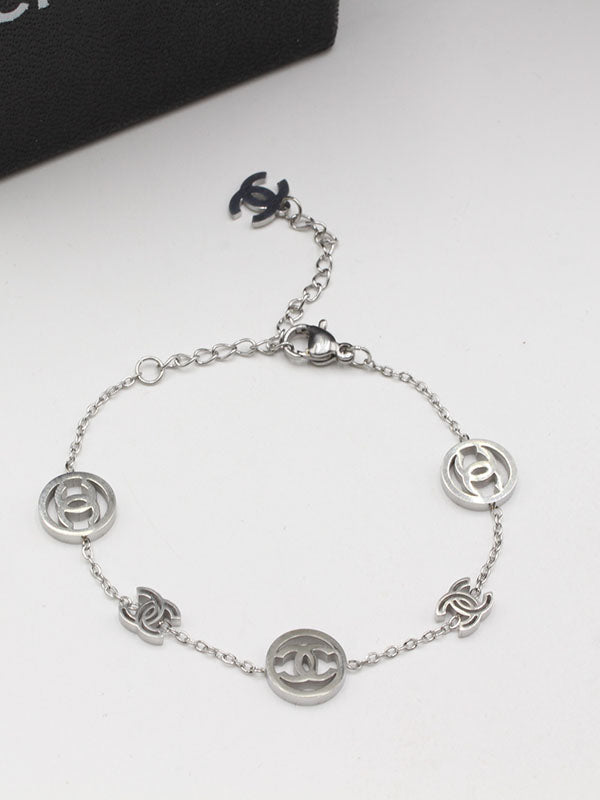 اساور شانيل ناعمة اسواره chanel فضي