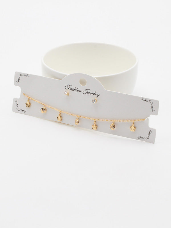 طقم تشوكر 02425-6 اطقم jewel ذهبي