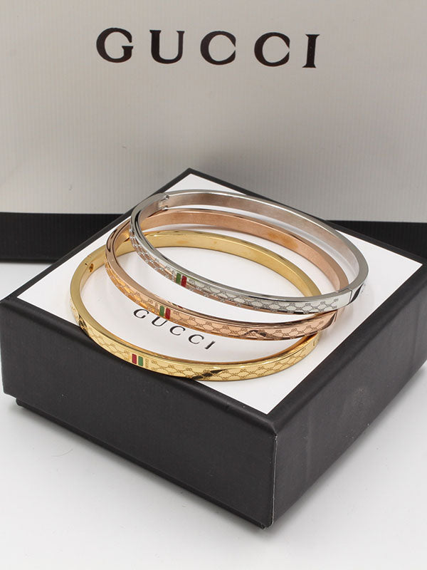 اساور قوتشي شعار ملون ثلاثيه slim اسواره gucci