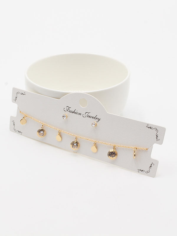 طقم تشوكر 02425-7 اطقم jewel ذهبي