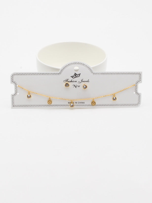 طقم تشوكر 02425-2 اطقم jewel ذهبي