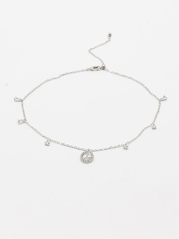 تشوكر بيضاوي ناعم سلسال jewel