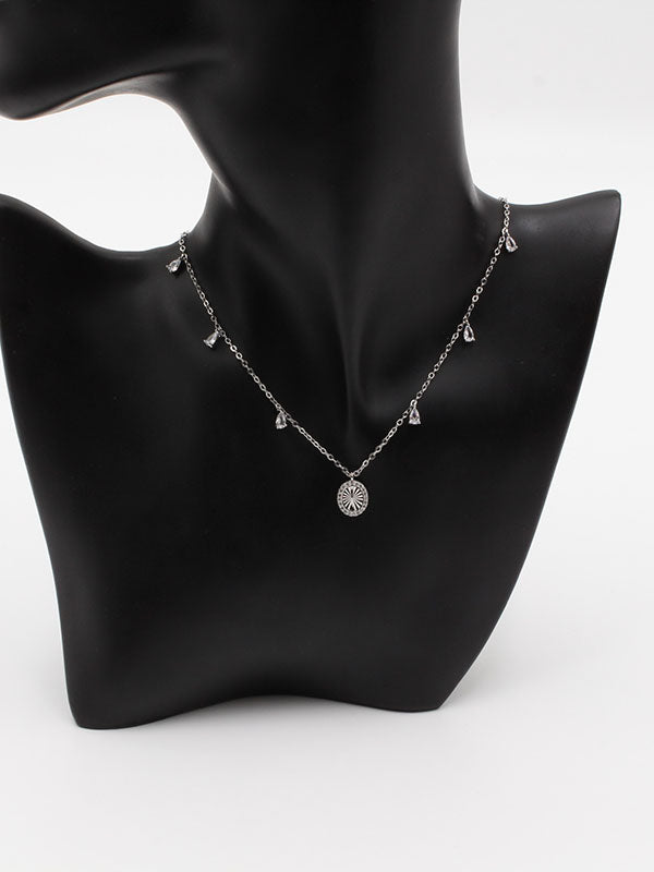 تشوكر بيضاوي ناعم سلسال jewel