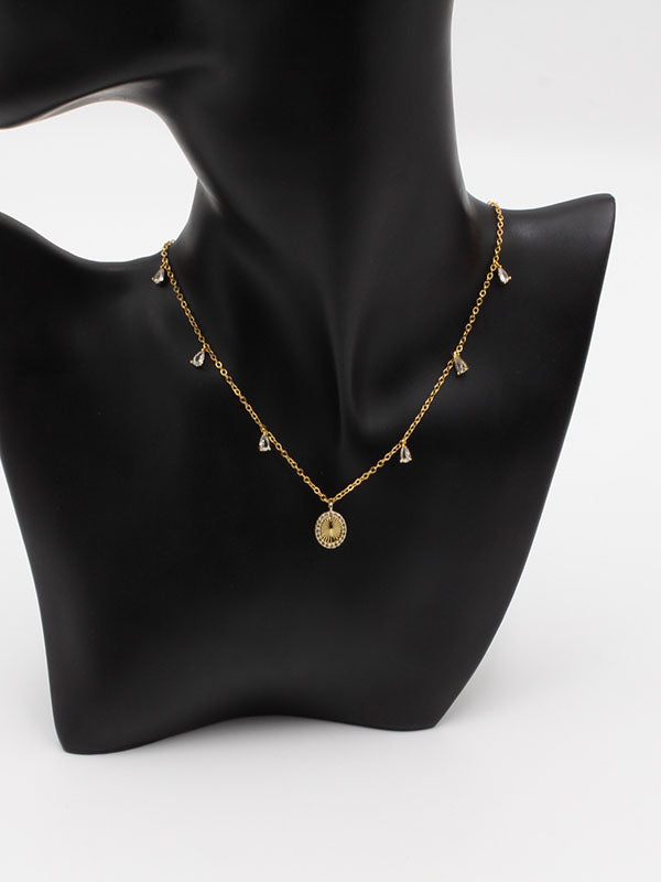 تشوكر بيضاوي ناعم سلسال jewel