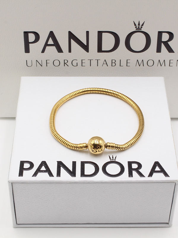 اساور باندورا ميتال شاين اسواره pandora ذهبي