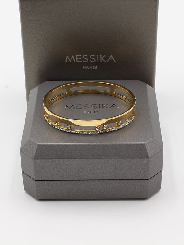 اسواره ميسيكا بانقل كريستال اسواره messika ذهبي