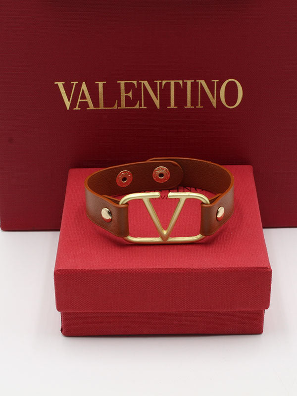اسواره فالنتينو جلد مطفي اسواره VALENTINO بني