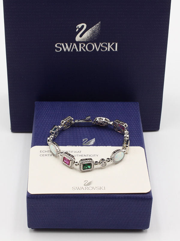 اساور سواروفسكي فل زركون ملونه اسواره Swarovski فضي