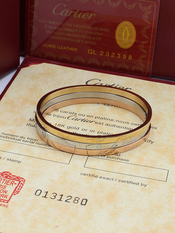 اساور كارتير ثلاثيه slim اسواره CARTIER