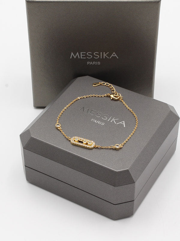 اسواره ميسيكا ناعم ستون زركون اسواره messika