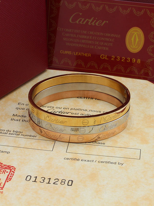 اساور كارتير ثلاثية لوقو لوف اسواره CARTIER