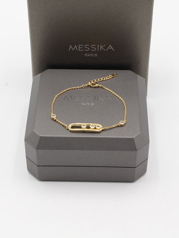 اسواره ميسيكا ميتال زركون اسواره messika ذهبي