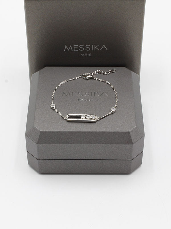 اسواره ميسيكا ميتال زركون اسواره messika فضي
