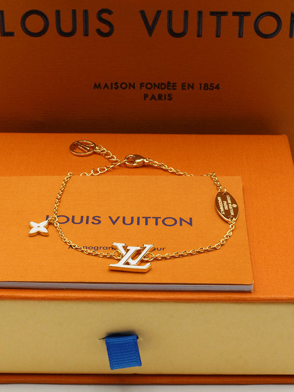 اساور لويس فيتون بندنت ملون اسواره louis vuitton ابيض ذهبي