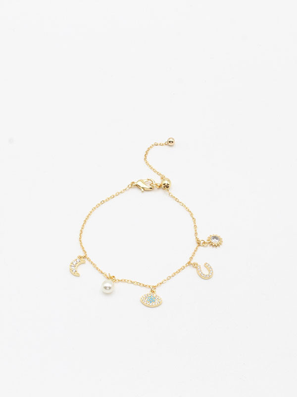 اسواره سواروفسكي ايز اسواره Swarovski ذهبي