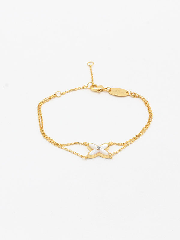 اسواره شوميه لوقو ذهبي اسواره chaumet