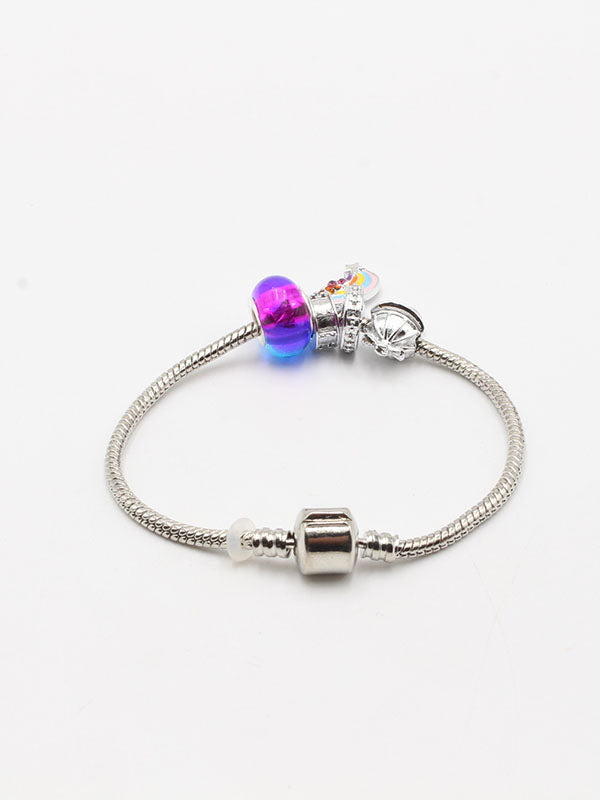 اسواره باندورا فضي ملون اسواره pandora فضي