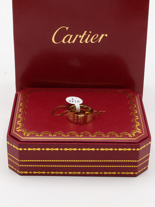 خاتم كارتير ثري لاينز لوقو خواتم CARTIER