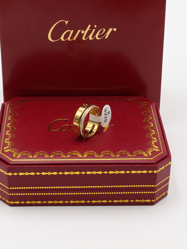 خاتم كارتير كريستال خواتم CARTIER ذهبي 6