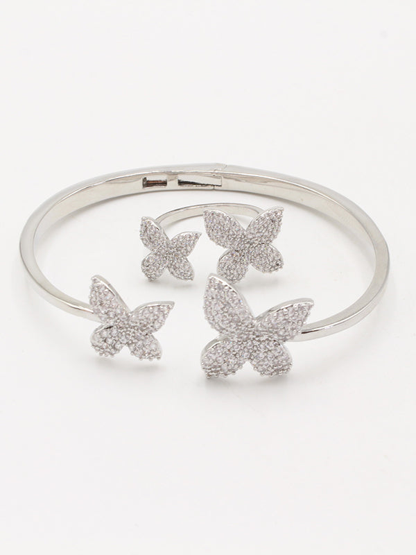 اسواره بيق فلاور بانقل زركون اسواره new فضي