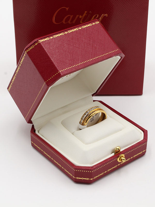 خاتم كارتير توينز كيرف زركون خواتم CARTIER