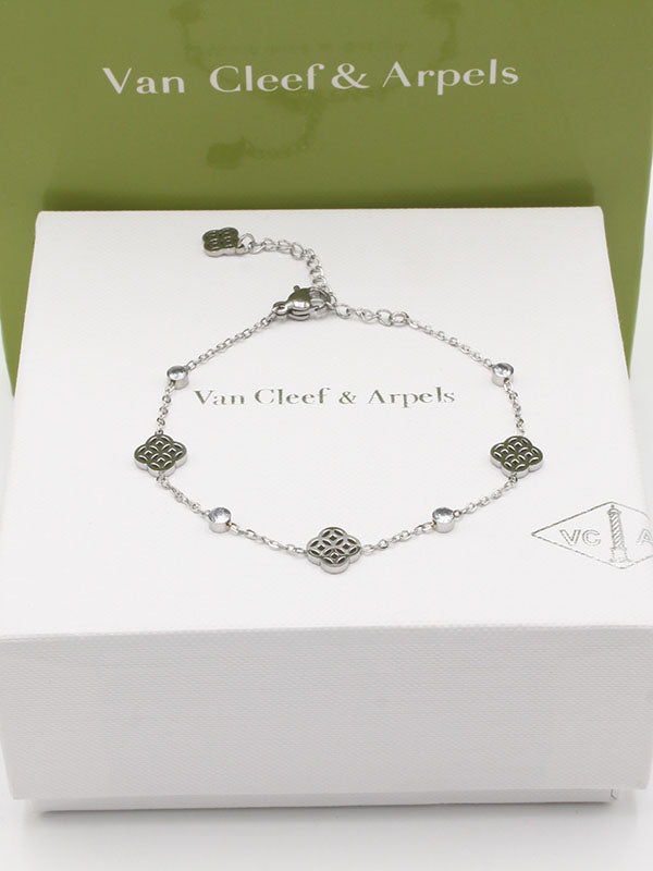 اساور لويفي ناعمة اسواره Loewe فضي