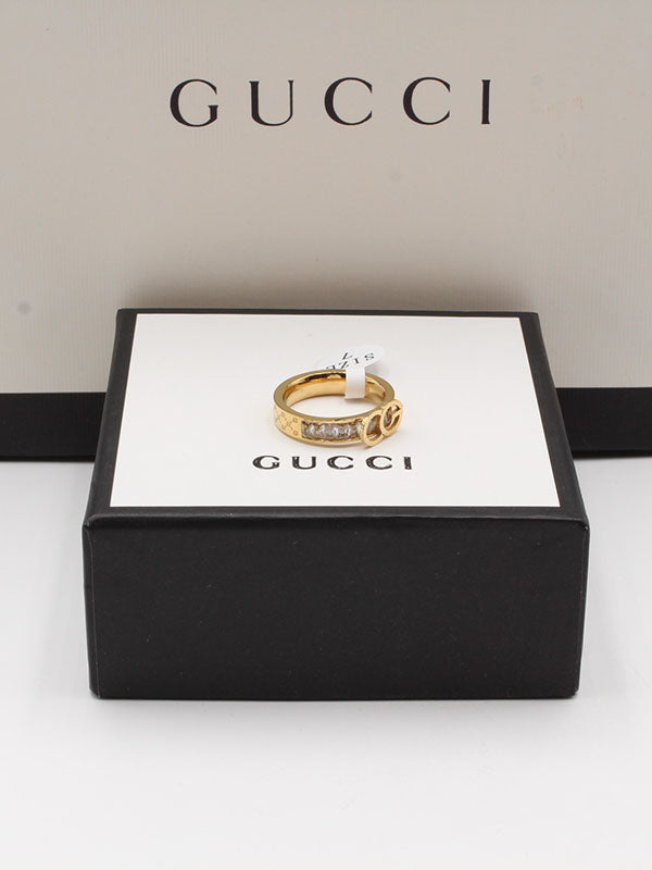 خاتم قوتشي زركون لوقو خواتم gucci