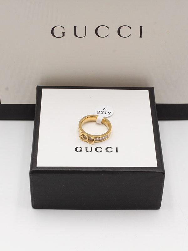 خاتم قوتشي زركون لوقو خواتم gucci