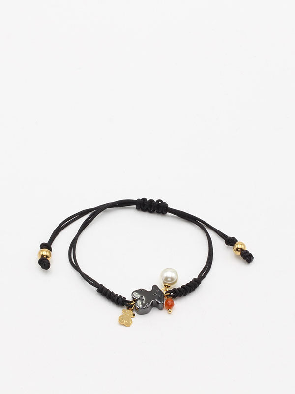 اسواره توس خيط اسود ملون اسواره دبدوب