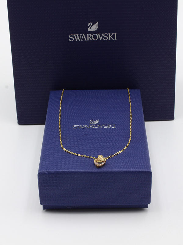 سلسال سواروفسكي سوان صغير سلسال Swarovski