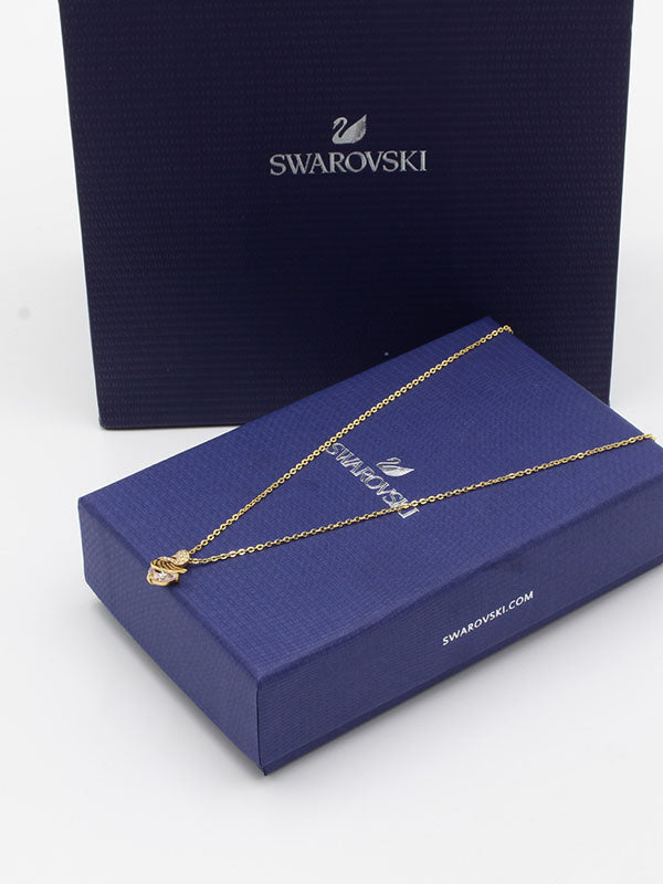 سلسال سواروفسكي سوان صغير سلسال Swarovski