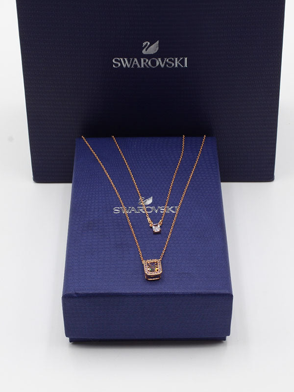 سلسال سواروفسكي طبقتين سلسال Swarovski