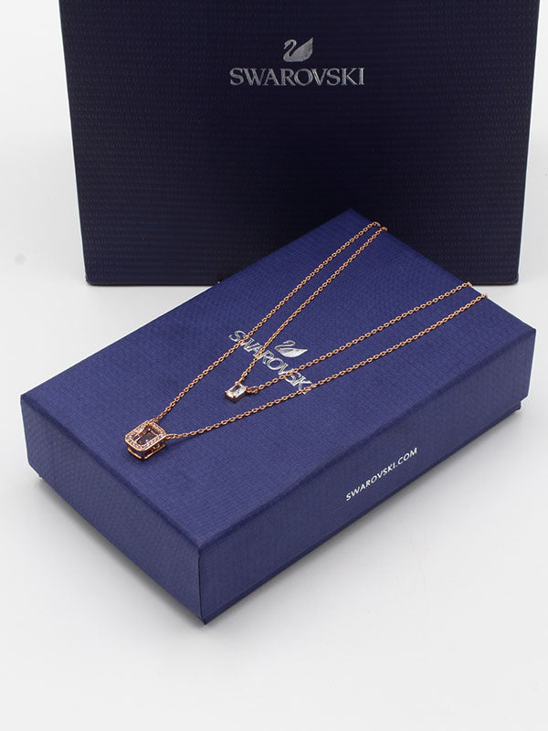 سلسال سواروفسكي طبقتين سلسال Swarovski