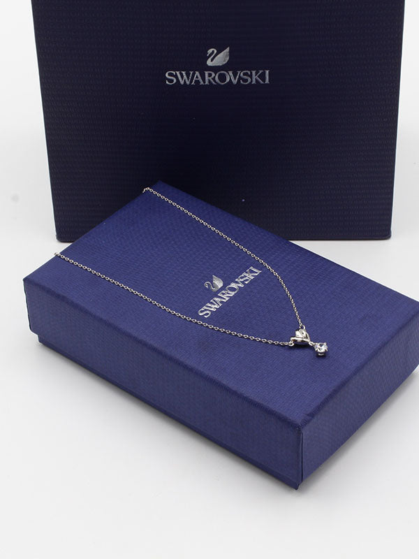 سلسال سواروفسكي هرات صغير بفص سلسال Swarovski