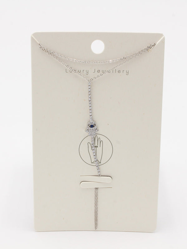 اسواره كف زركون 689 اسواره Swarovski ازرق فضي