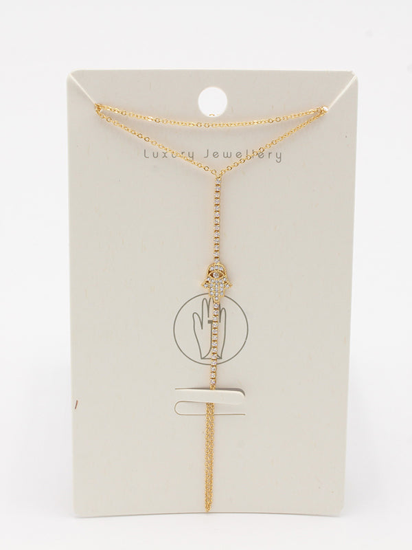 اسواره كف زركون 689 اسواره Swarovski ذهبي