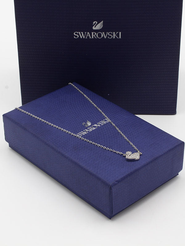 سلسال سواروفسكي ناعم فضي سلسال Swarovski