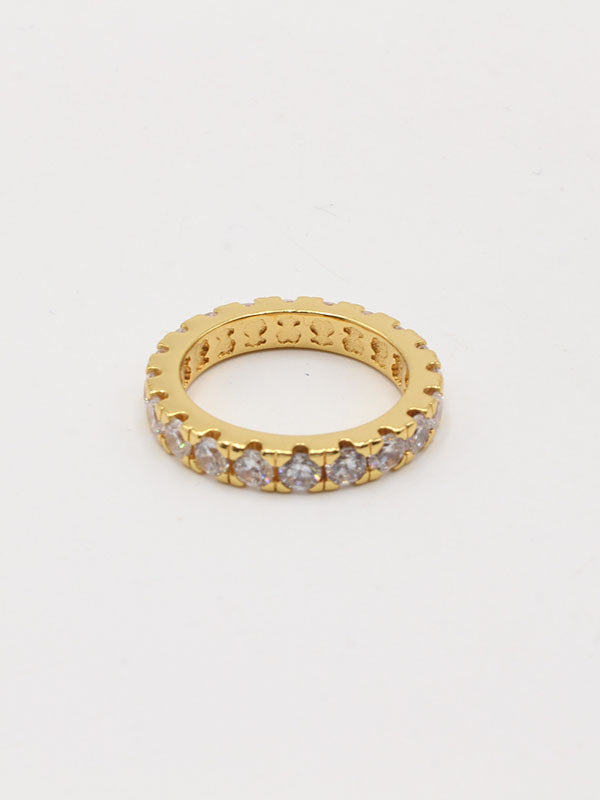 دبلة توس زركون خواتم دبدوب ذهبي 6