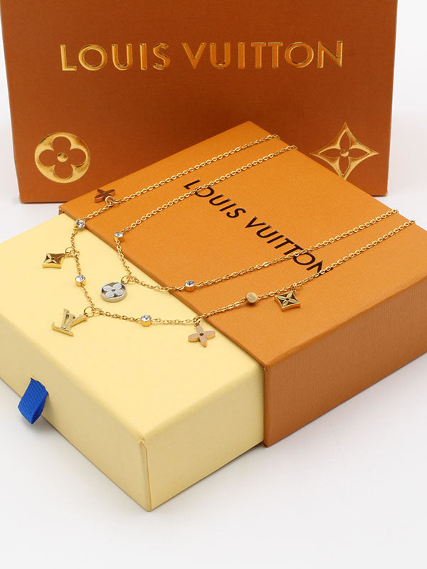 سلسال لويس فيتون سمبل لوقو سلسال louis vuitton