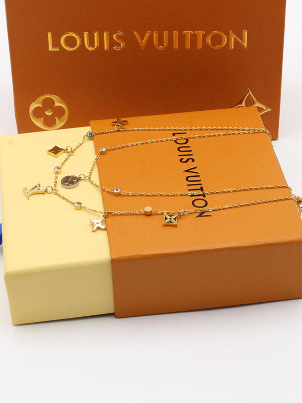 سلسال لويس فيتون سمبل لوقو سلسال louis vuitton