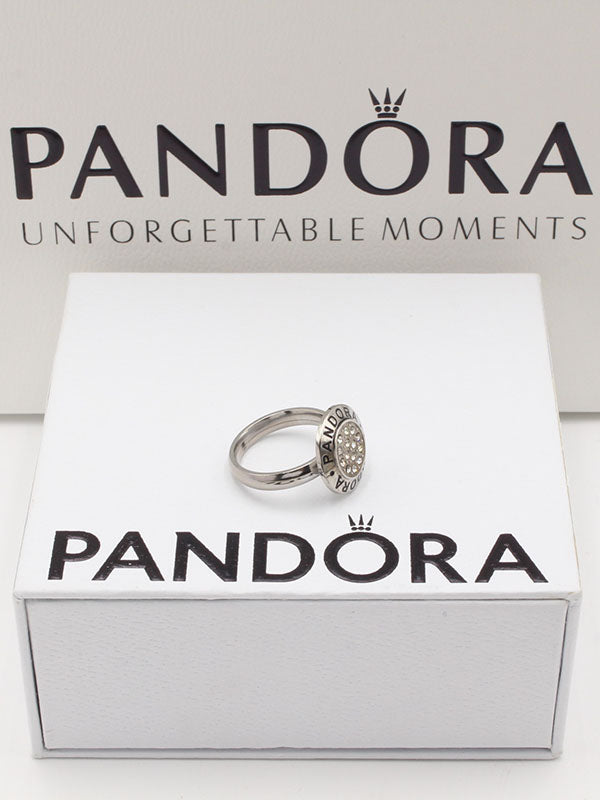 خاتم باندورا مدور زركون خواتم pandora